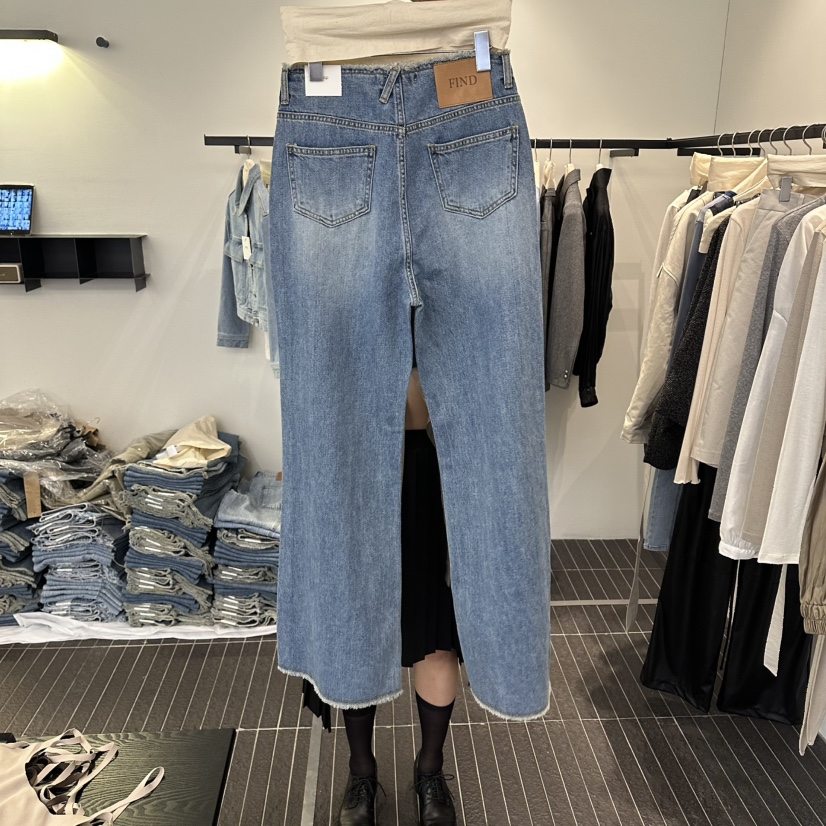 FIND-P韓國代購女士新品休閑真品職業熱賣人氣時尚牛仔褲FIND-P牛仔褲