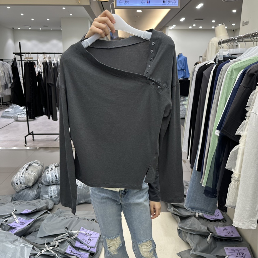 BENE韓國代購女裝新品人氣推薦休閑熱賣26春夏真品長袖T恤BENE長袖T恤圖色2