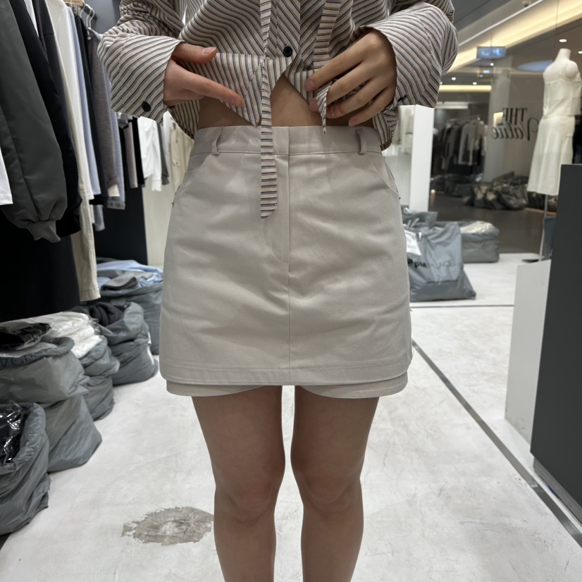 THE VALUE韓國直郵女裝新品26春夏真品熱賣職業休閑裙褲THE VALUE裙褲圖色1