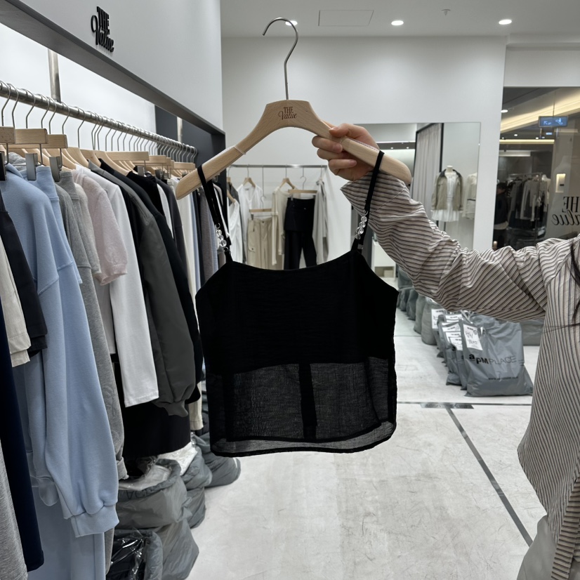 THE VALUE韓國直郵女裝新品26春夏休閑熱賣職業吊帶背心THE VALUE吊帶/背心圖色2