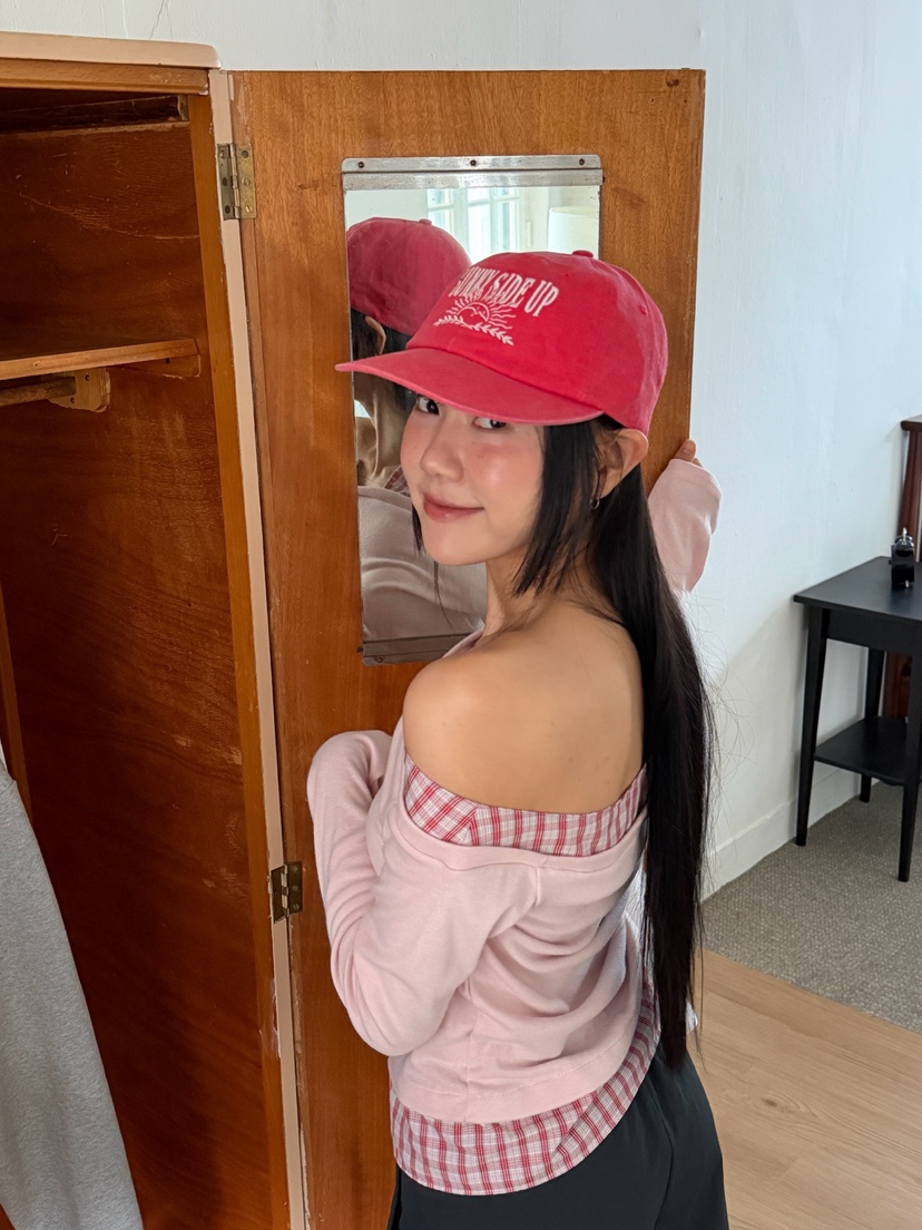 MORE THAN-P韓國代購女士新品真品人氣26春夏長袖T恤假兩件MORE THAN長袖T恤