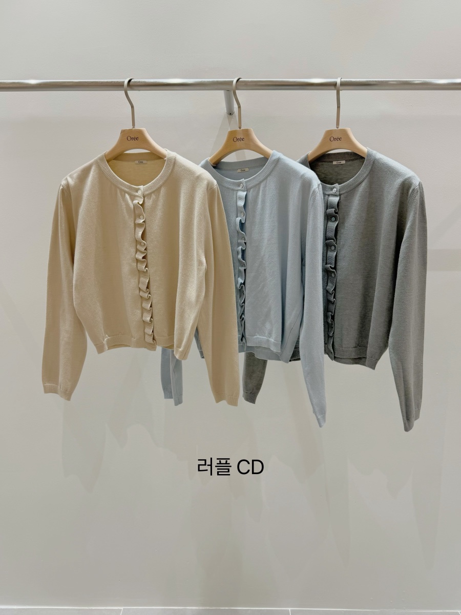 OREE韓國代購女士新品推薦真品職業時尚人氣休閑26春夏針織衫OREE針織衫