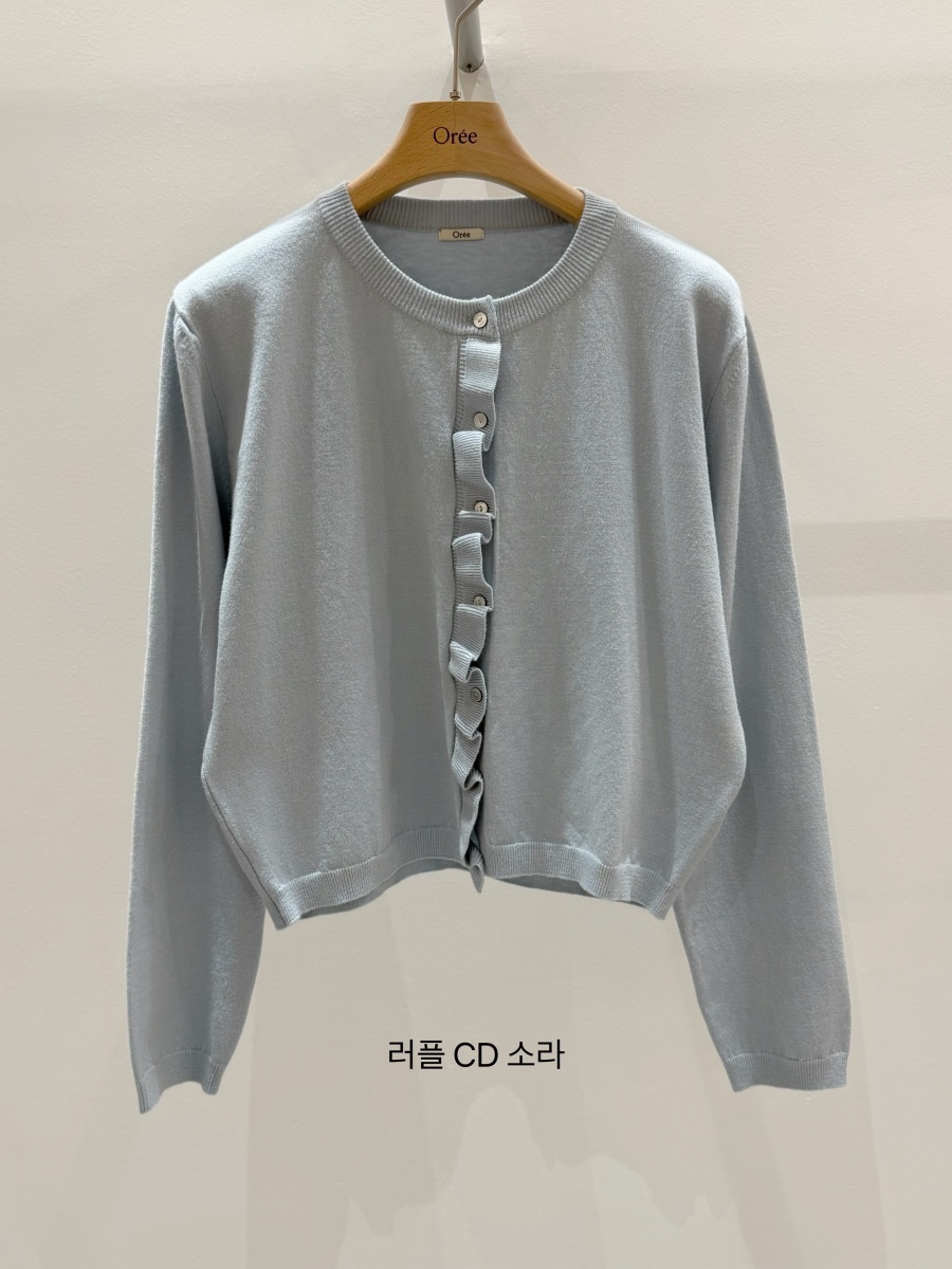OREE韓國代購女士新品推薦真品職業時尚人氣休閑26春夏針織衫OREE針織衫圖色1