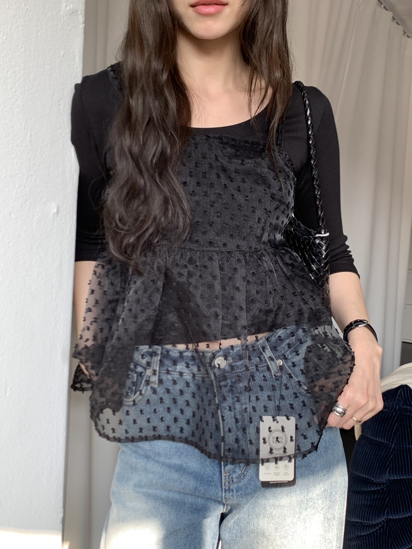 LONG PEAK東大門代購女士新款人氣熱賣26春夏時尚吊帶背心LONG PEAK吊帶/背心