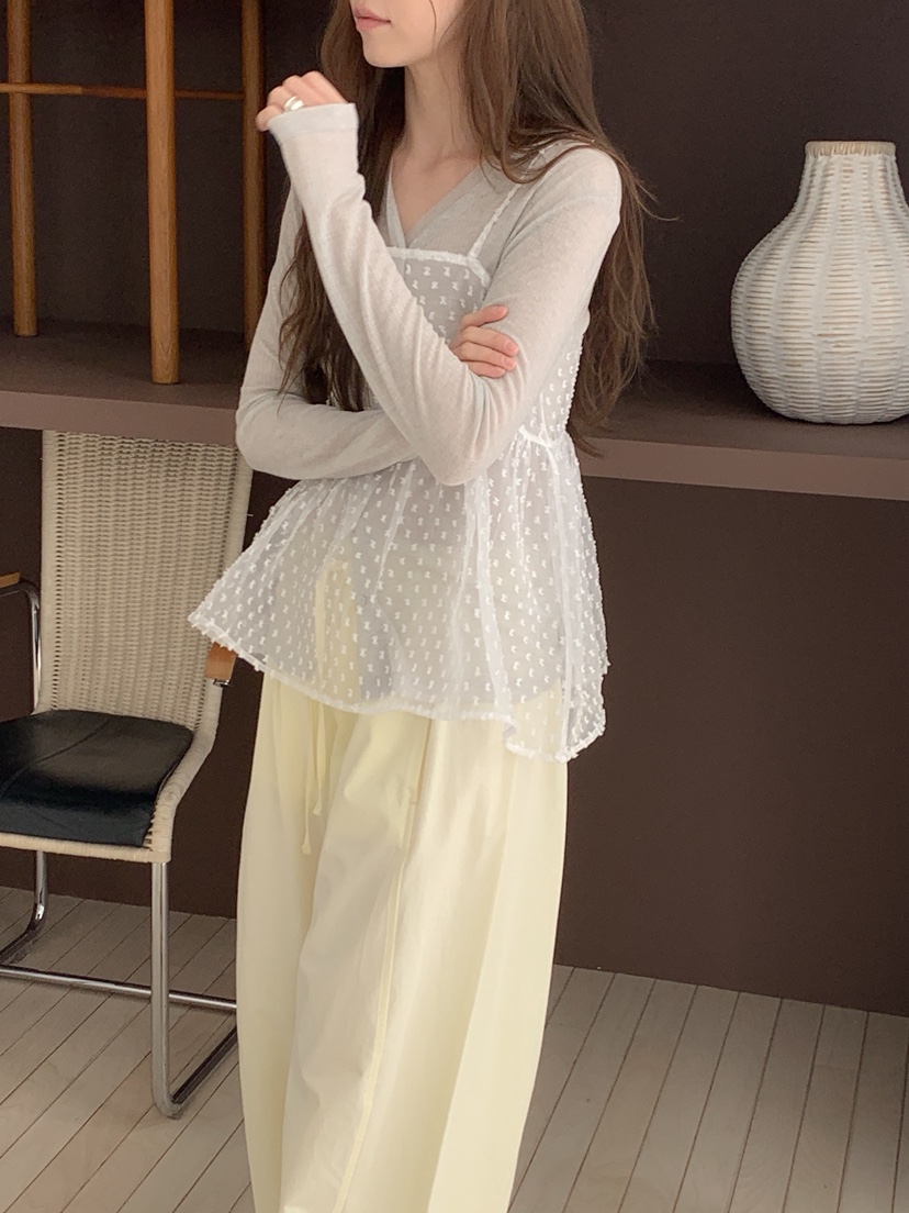 LONG PEAK東大門代購女士新款人氣熱賣26春夏時尚吊帶背心LONG PEAK吊帶/背心