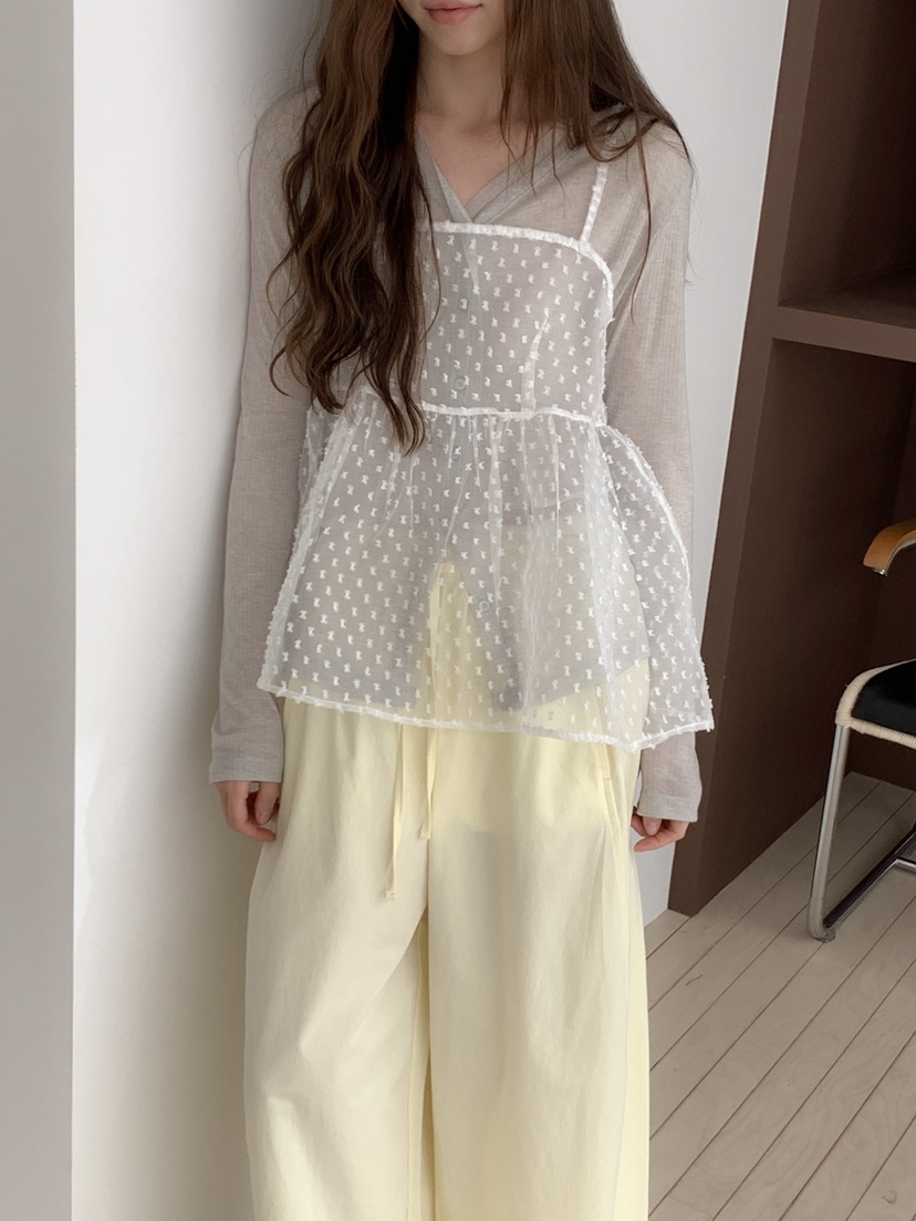 LONG PEAK東大門代購女士新款人氣熱賣26春夏時尚吊帶背心LONG PEAK吊帶/背心