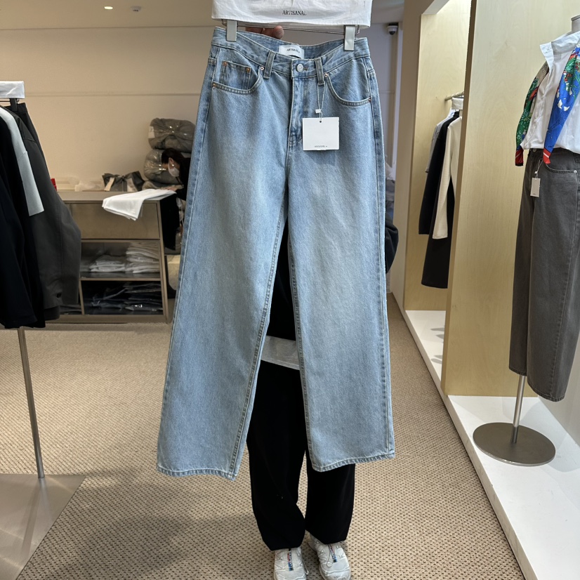 ARTISANAL東大門實拍女士新品推薦熱賣時尚26春夏職業牛仔褲ARTISANAL牛仔褲圖色1