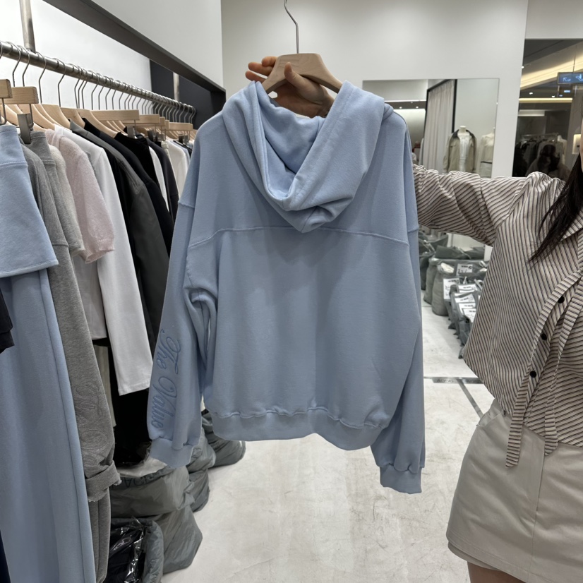 THE VALUE東大門實拍女士新品職業人氣休閑夾克連帽拉鏈衫THE VALUE夾克