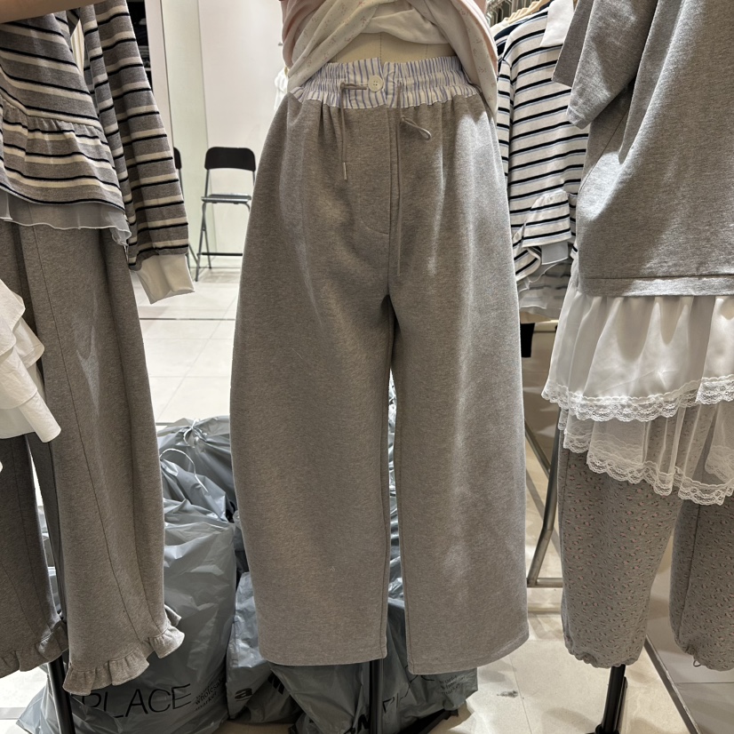 MINI UNNI韓國直郵女士新品職業熱賣休閑人氣推薦休閑褲MINI UNNI休閑褲圖色1