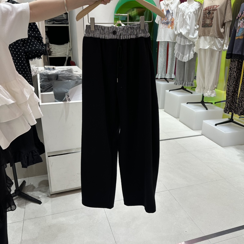 MINI UNNI韓國直郵女士新品職業熱賣休閑人氣推薦休閑褲MINI UNNI休閑褲圖色2