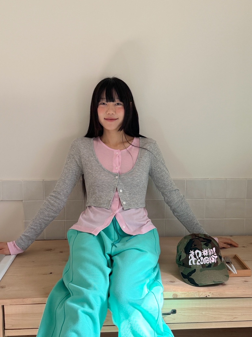 MORE THAN-P東大門代購女裝新款真品休閑長袖T恤假兩件MORE THAN長袖T恤