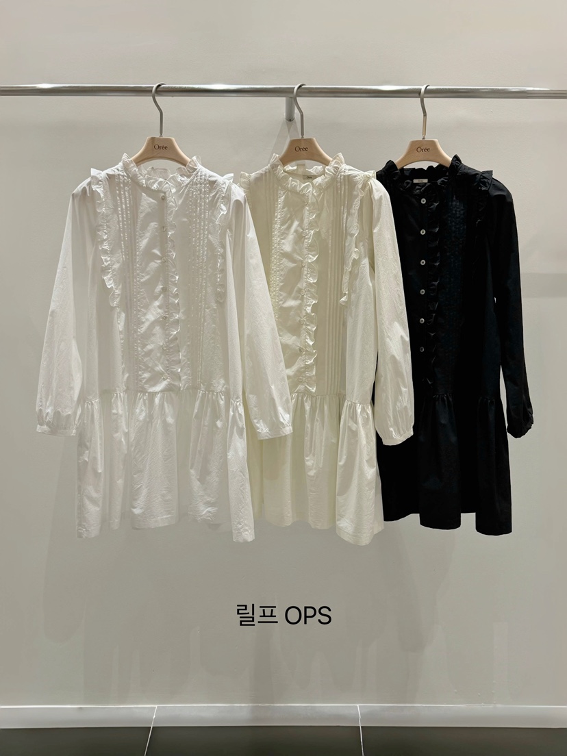 OREE東大門直郵女裝新品休閑職業真品時尚26春夏推薦連衣裙OREE連衣裙