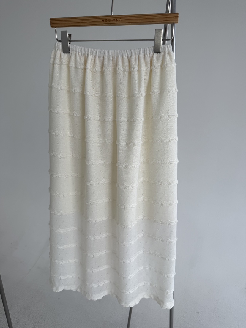 BROWNS-P東大門代購女裝新品職業熱賣推薦人氣休閑長裙蕾絲BROWNS-P長裙圖色1