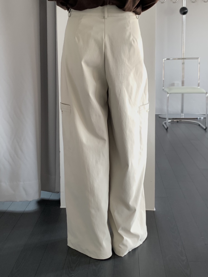 LONG PEAK東大門代購女士新款推薦熱賣時尚人氣休閑褲口袋LONG PEAK休閑褲