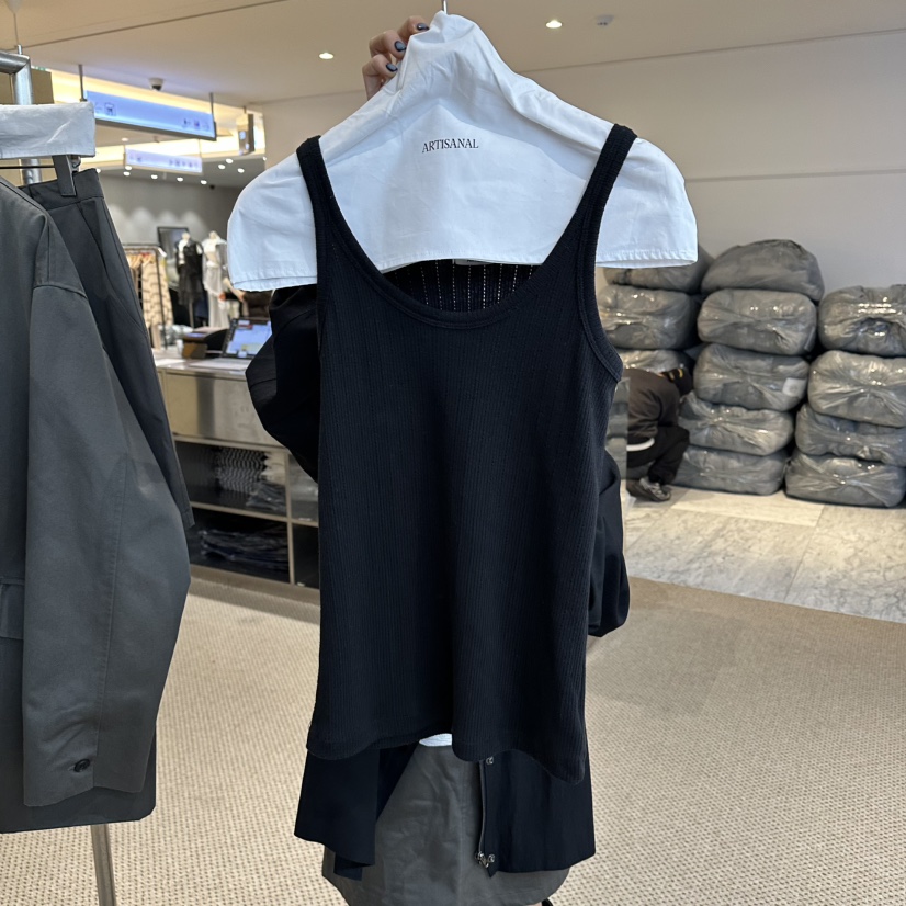 ARTISANAL韓國直郵實拍女士新品26春夏人氣吊帶背心不含內搭ARTISANAL吊帶/背心圖色1