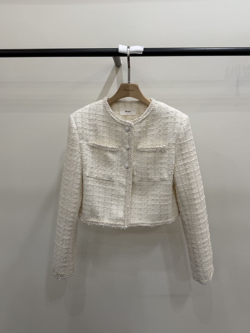 PERSON韓國東大門代購女裝新款26春夏人氣休閑時尚推薦夾克PERSON夾克圖色1