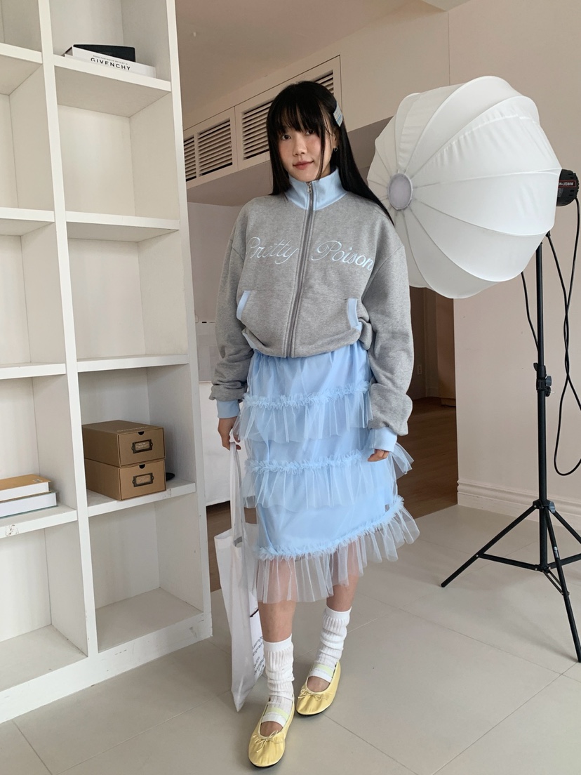 MORE THAN-P韓國東大門代購女士新品26春夏休閑夾克拉鏈MORE THAN夾克