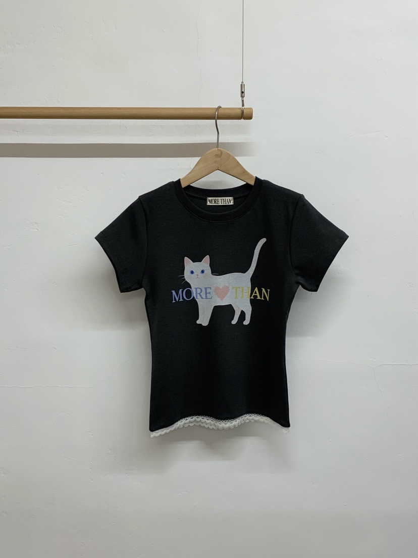 MORE THAN-P韓國東大門直郵女士新款人氣推薦熱賣職業T恤MORE THANT恤圖色3