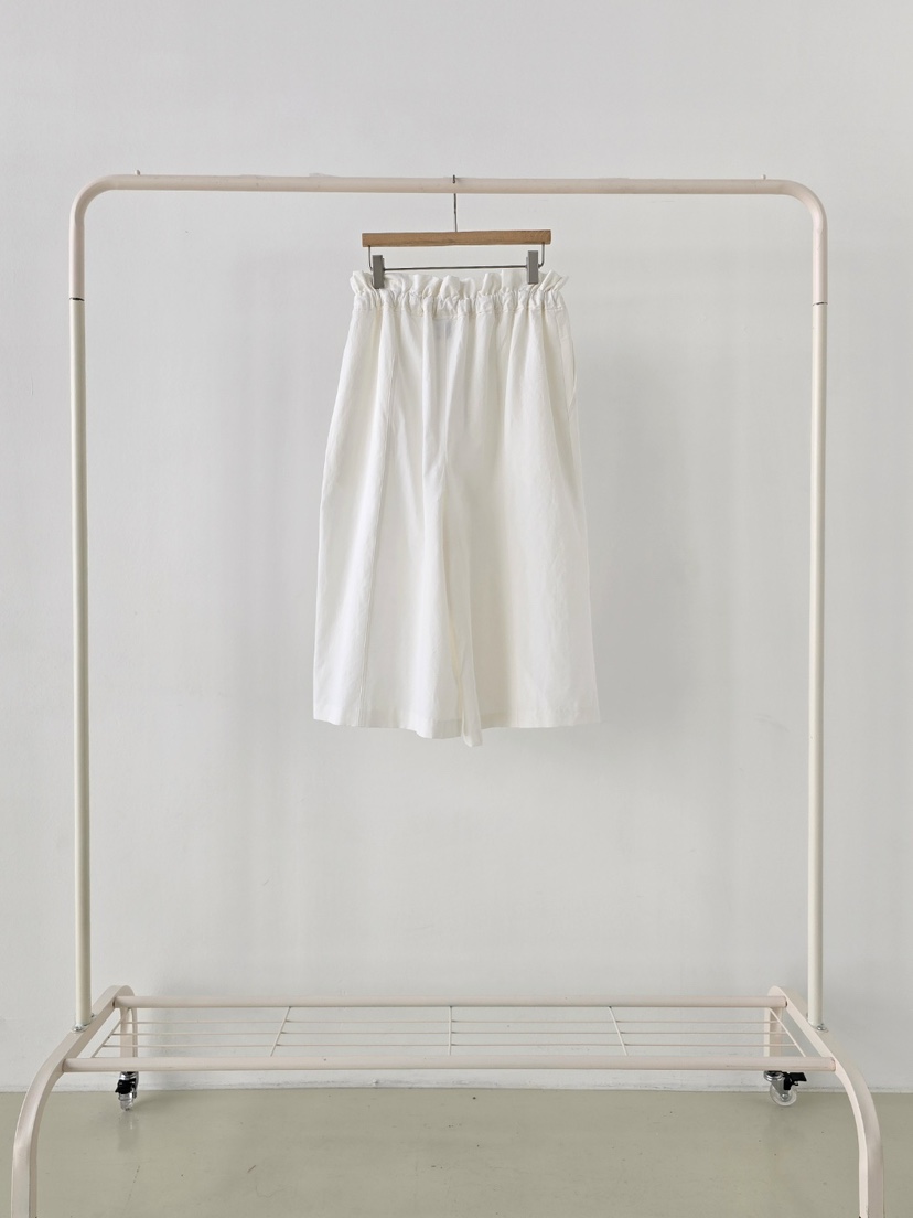 J SHOP韓國代購女士新款職業26春夏熱賣休閑時尚短褲亞麻J_SHOP短褲