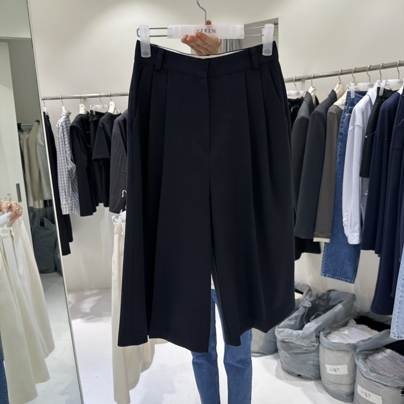 VEREN韓國東大門代購女裝新款人氣26春夏休閑推薦時尚短褲VEREN短褲圖色2