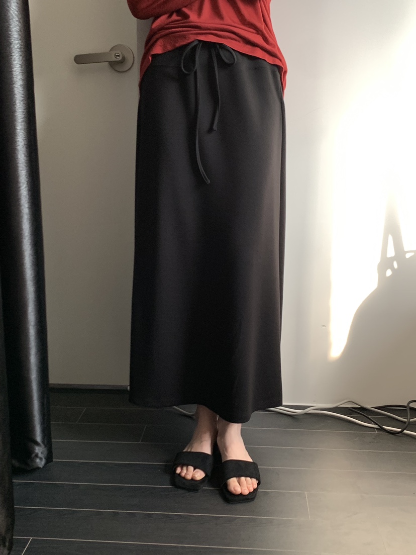 LONG PEAK韓國代購女裝新品時尚26春夏推薦休閑長裙長款鵝LONG PEAK長裙