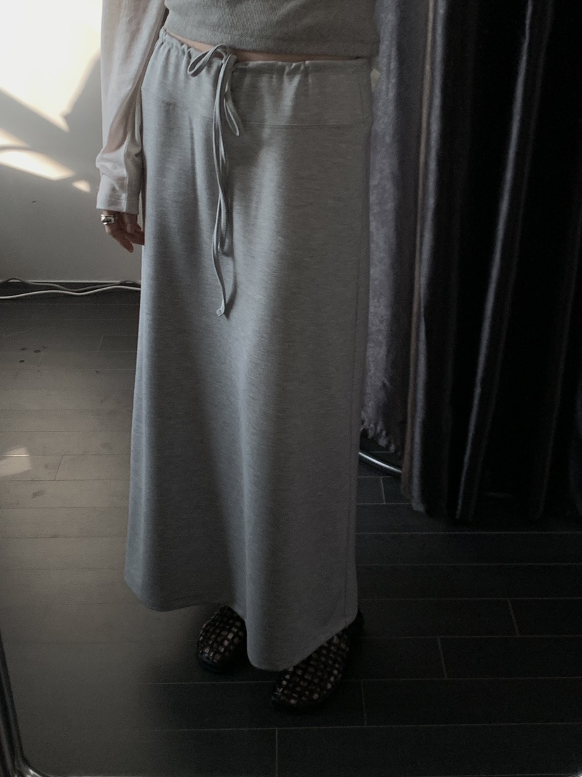 LONG PEAK韓國代購女裝新品時尚26春夏推薦休閑長裙長款鵝LONG PEAK長裙