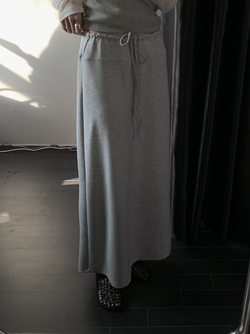 LONG PEAK韓國代購女裝新品時尚26春夏推薦休閑長裙長款鵝LONG PEAK長裙