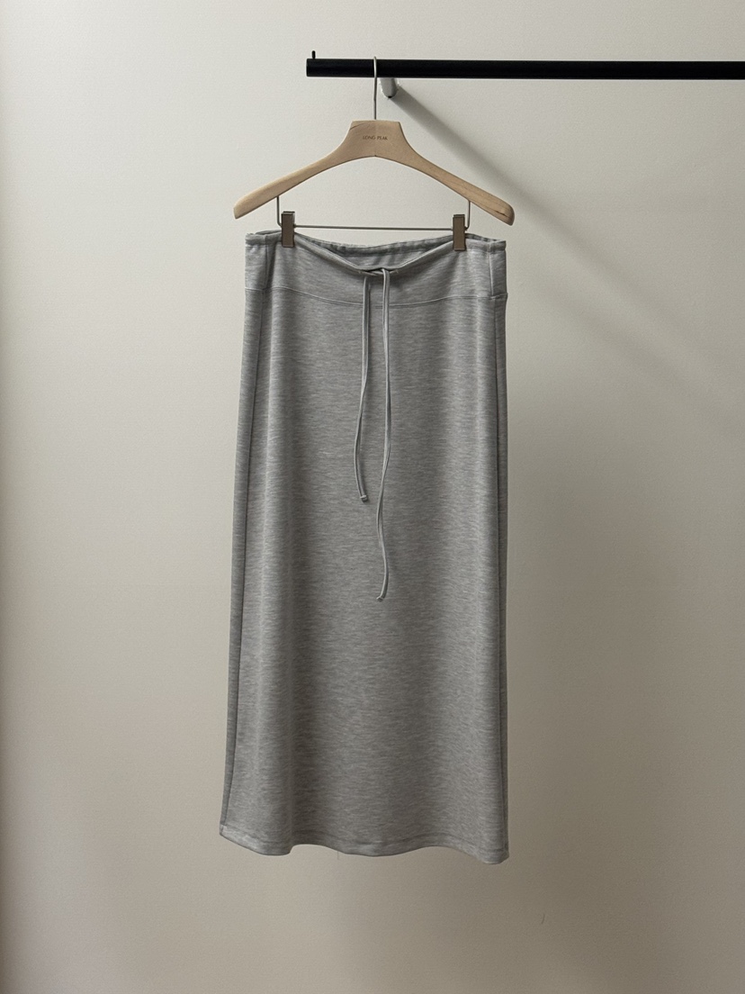 LONG PEAK韓國代購女裝新品時尚26春夏推薦休閑長裙長款鵝LONG PEAK長裙圖色1