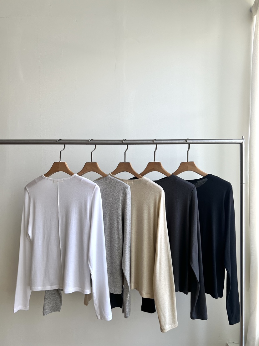 TERRACE韓國代購女士新款休閑熱賣26春夏人氣推薦長袖T恤TERRACE長袖T恤