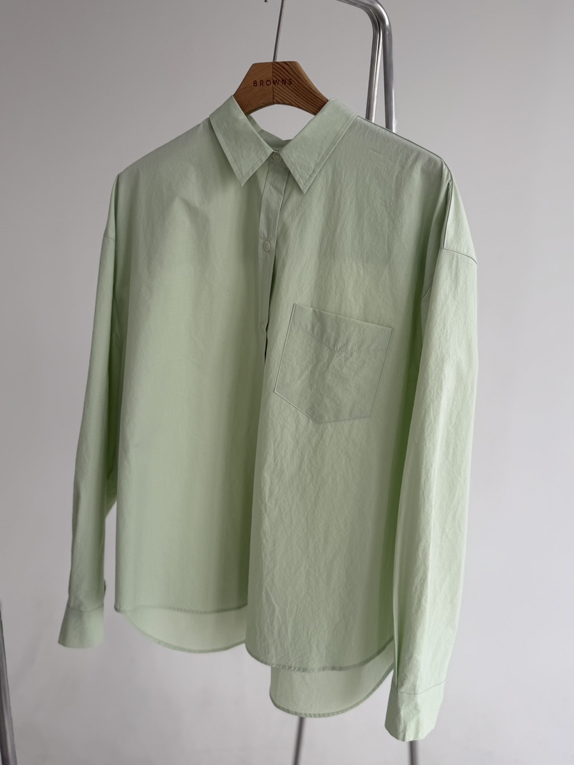 BROWNS-P韓國代購女士新款休閑熱賣時尚推薦人氣襯衫蕾絲衫BROWNS-P襯衫/蕾絲衫圖色3