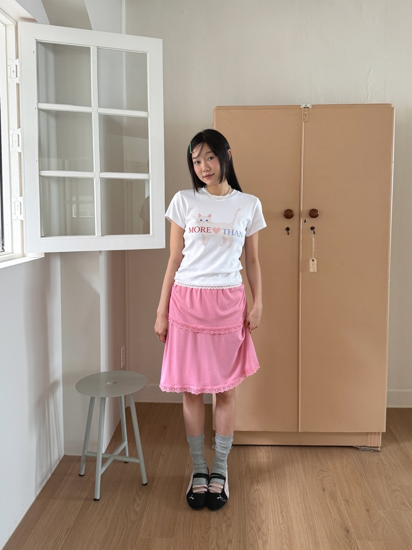 MORE THAN-P韓國東大門直郵女裝新款推薦時尚半身裙中短裙MORE THAN半身裙/中短裙