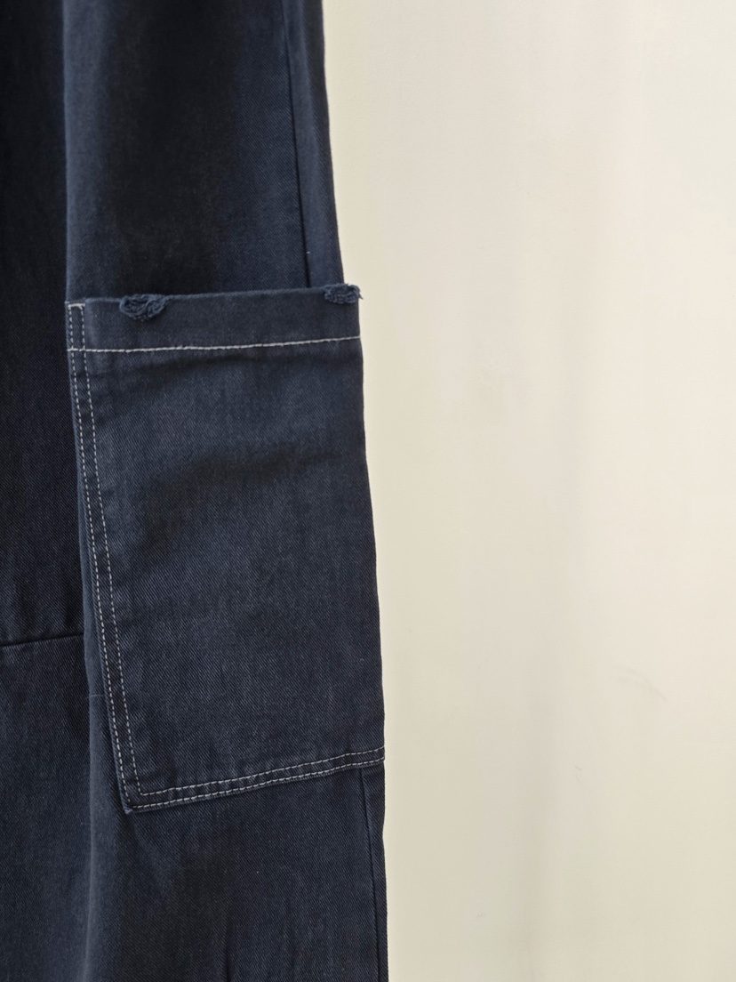 J SHOP韓國直郵女裝新款推薦熱賣26春夏休閑職業牛仔褲海軍J_SHOP牛仔褲