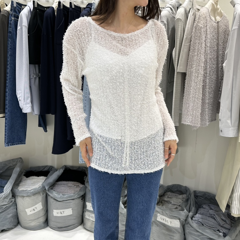 VEREN韓國直郵女裝新品職業人氣休閑時尚熱賣26春夏針織衫VEREN針織衫