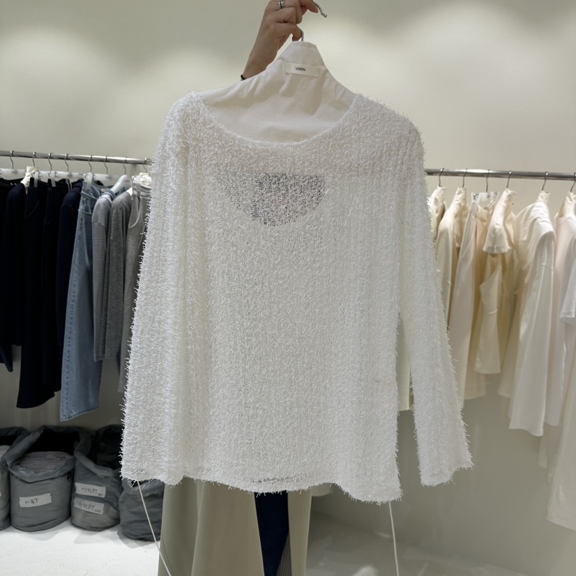 VEREN韓國直郵女裝新品職業人氣休閑時尚熱賣26春夏針織衫VEREN針織衫圖色1