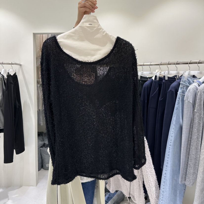 VEREN韓國直郵女裝新品職業人氣休閑時尚熱賣26春夏針織衫VEREN針織衫圖色2