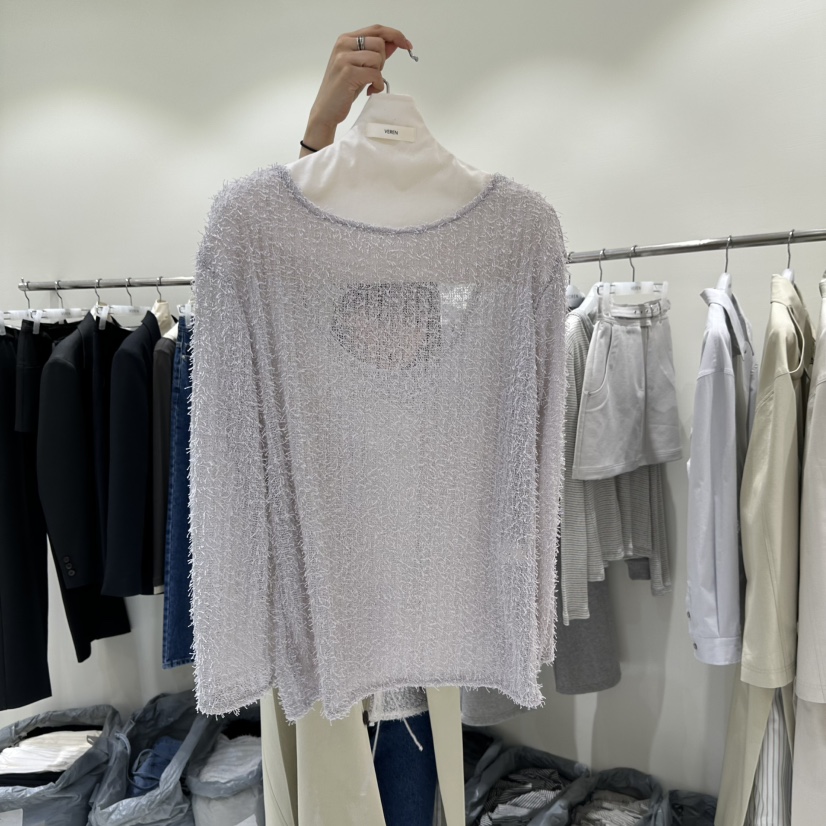 VEREN韓國直郵女裝新品職業人氣休閑時尚熱賣26春夏針織衫VEREN針織衫圖色3