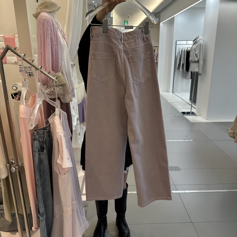 MIMME/LOOKK韓國東大門直郵女裝新款時尚26春夏推薦牛仔褲MIMME/LOOKK牛仔褲