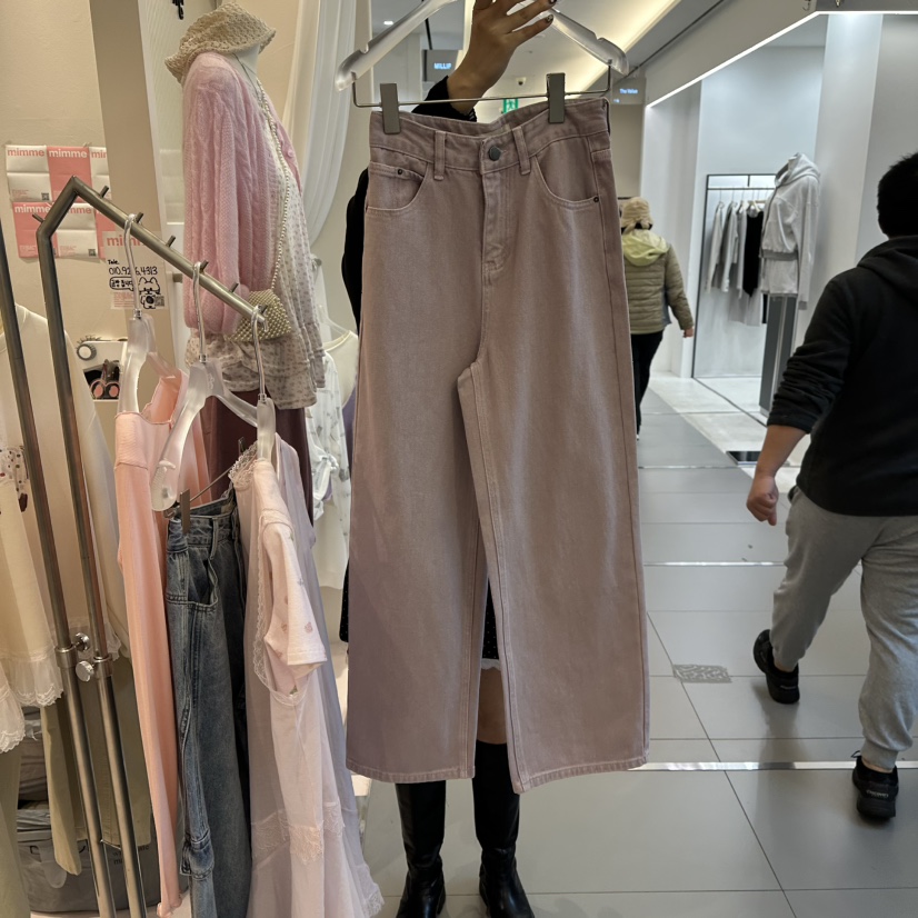 MIMME/LOOKK韓國東大門直郵女裝新款時尚26春夏推薦牛仔褲MIMME/LOOKK牛仔褲圖色2