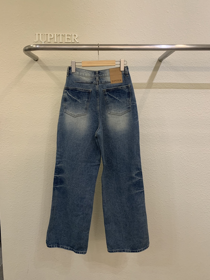 JUPITER韓國直郵實拍女士新款推薦休閑熱賣職業26春夏牛仔褲JUPITER牛仔褲