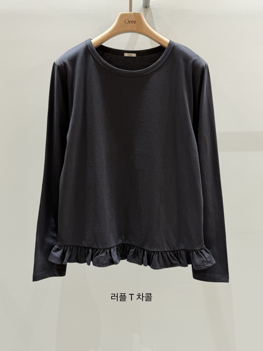 OREE韓國東大門代購女士新款推薦熱賣職業時尚休閑長袖T恤OREE長袖T恤圖色2