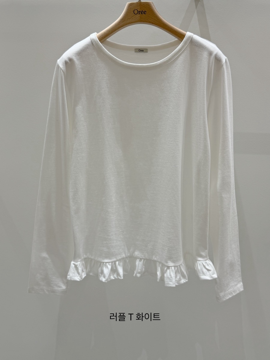 OREE韓國東大門代購女士新款推薦熱賣職業時尚休閑長袖T恤OREE長袖T恤圖色3