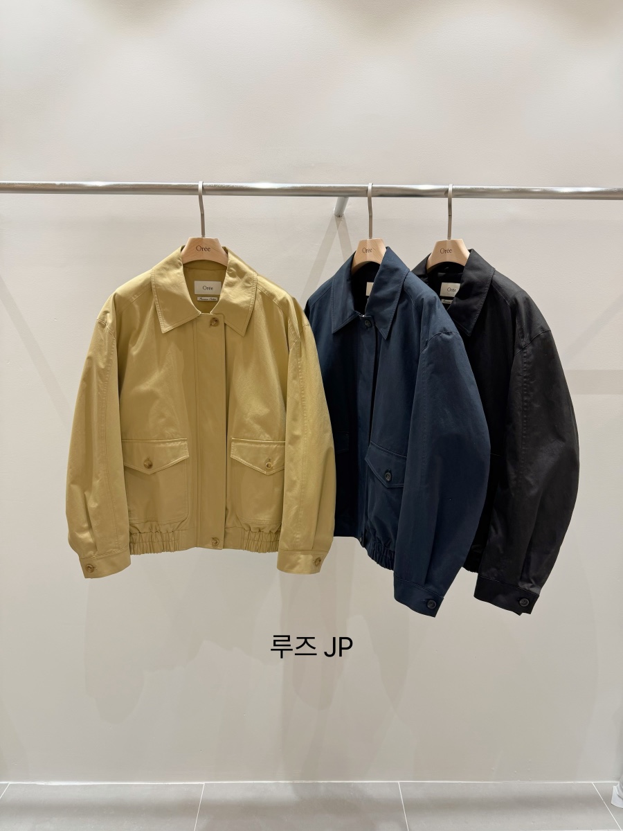 OREE韓國東大門直郵女裝新品熱賣休閑推薦26春夏夾克寬松OREE夾克