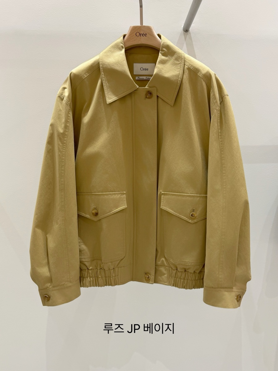OREE韓國東大門直郵女裝新品熱賣休閑推薦26春夏夾克寬松OREE夾克圖色2