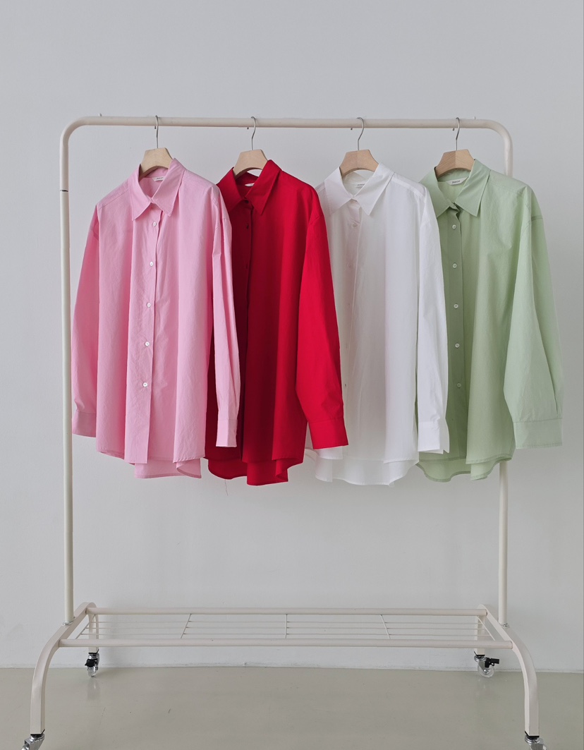 J SHOP韓國東大門代購女士新品時尚26春夏休閑襯衫蕾絲衫棉J_SHOP襯衫/蕾絲衫