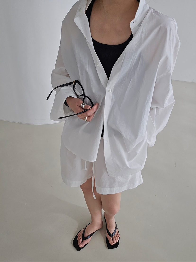 J SHOP韓國東大門代購女士新品時尚26春夏休閑襯衫蕾絲衫棉J_SHOP襯衫/蕾絲衫