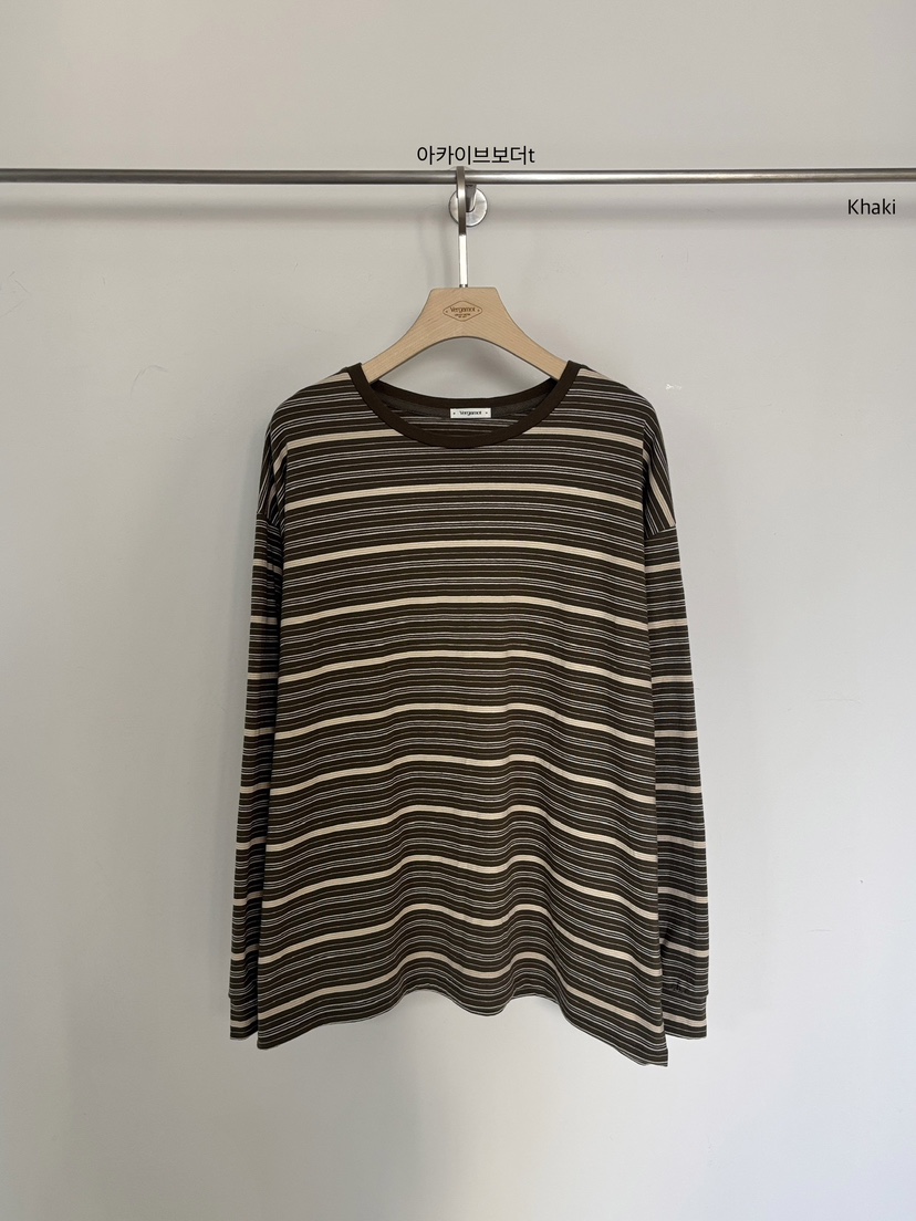 VERGAMOT韓國東大門直郵女裝新款26春夏熱賣職業時尚長袖T恤VERGAMOT長袖T恤圖色1