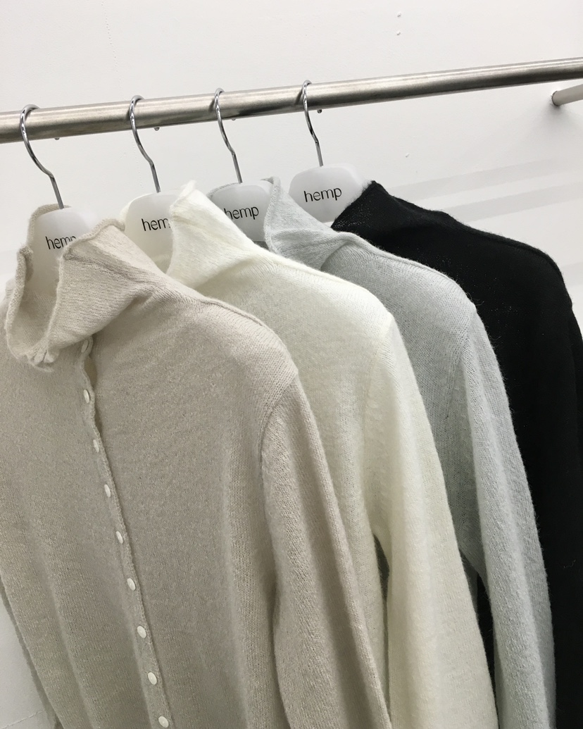 HEMP-P韓國東大門直郵女裝新品休閑推薦熱賣職業針織衫高領hemp針織衫