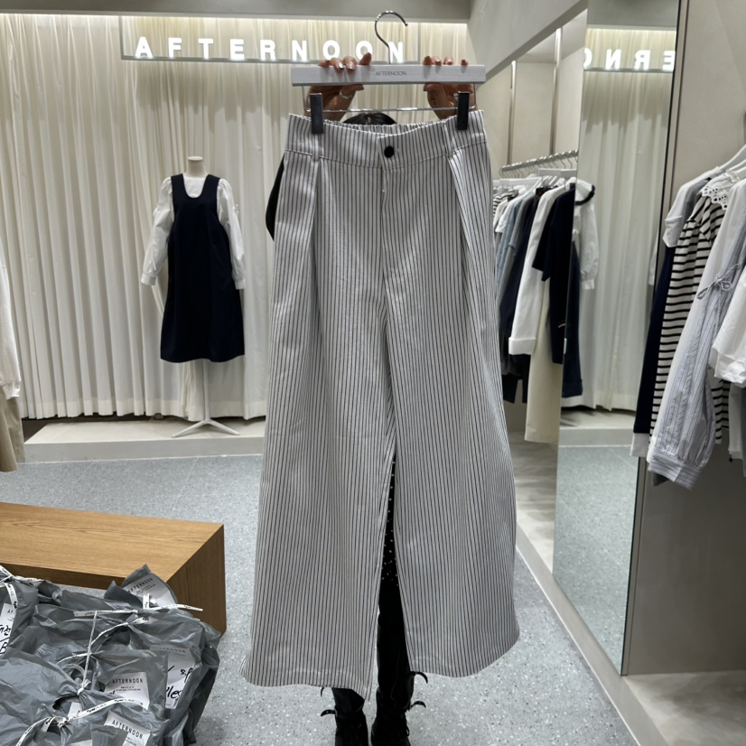 AFTERNOON韓國直郵女士新品26春夏時尚熱賣推薦人氣休閑褲AFTERNOON休閑褲圖色1