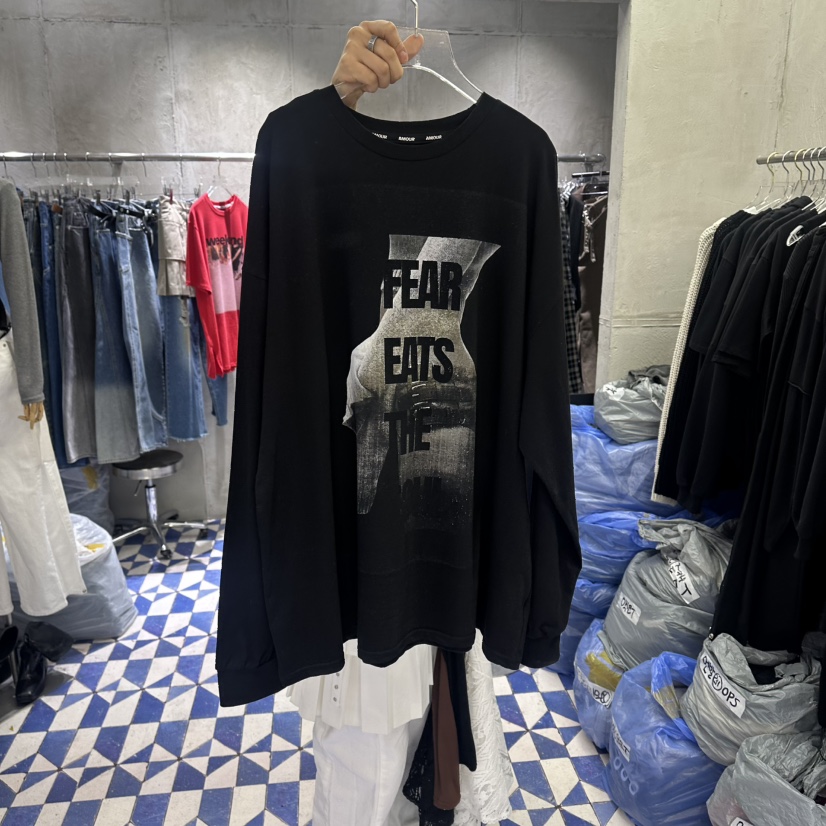 AMOUR韓國直郵女士新款時尚推薦休閑熱賣人氣26春夏長袖T恤AMOUR長袖T恤圖色2