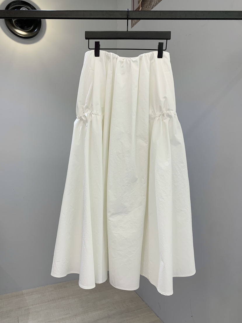 SOFTNESS韓國直郵實拍女士新款熱賣時尚職業長裙喇叭棉質Softness/Cosmic長裙圖色1